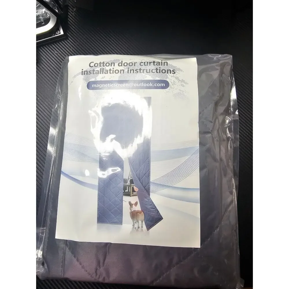 Magnetic Thermal Insulated Door Curtain Fits Door Size 36